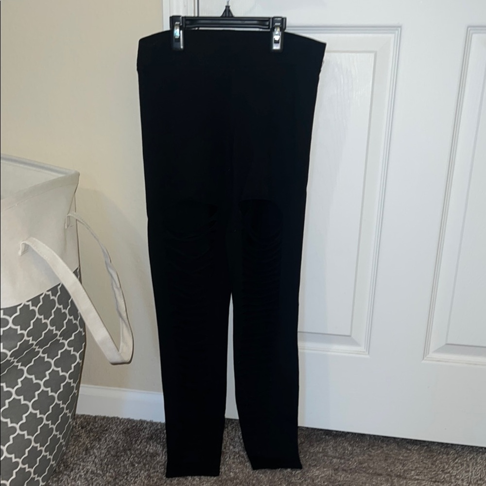 Express Black Leggings